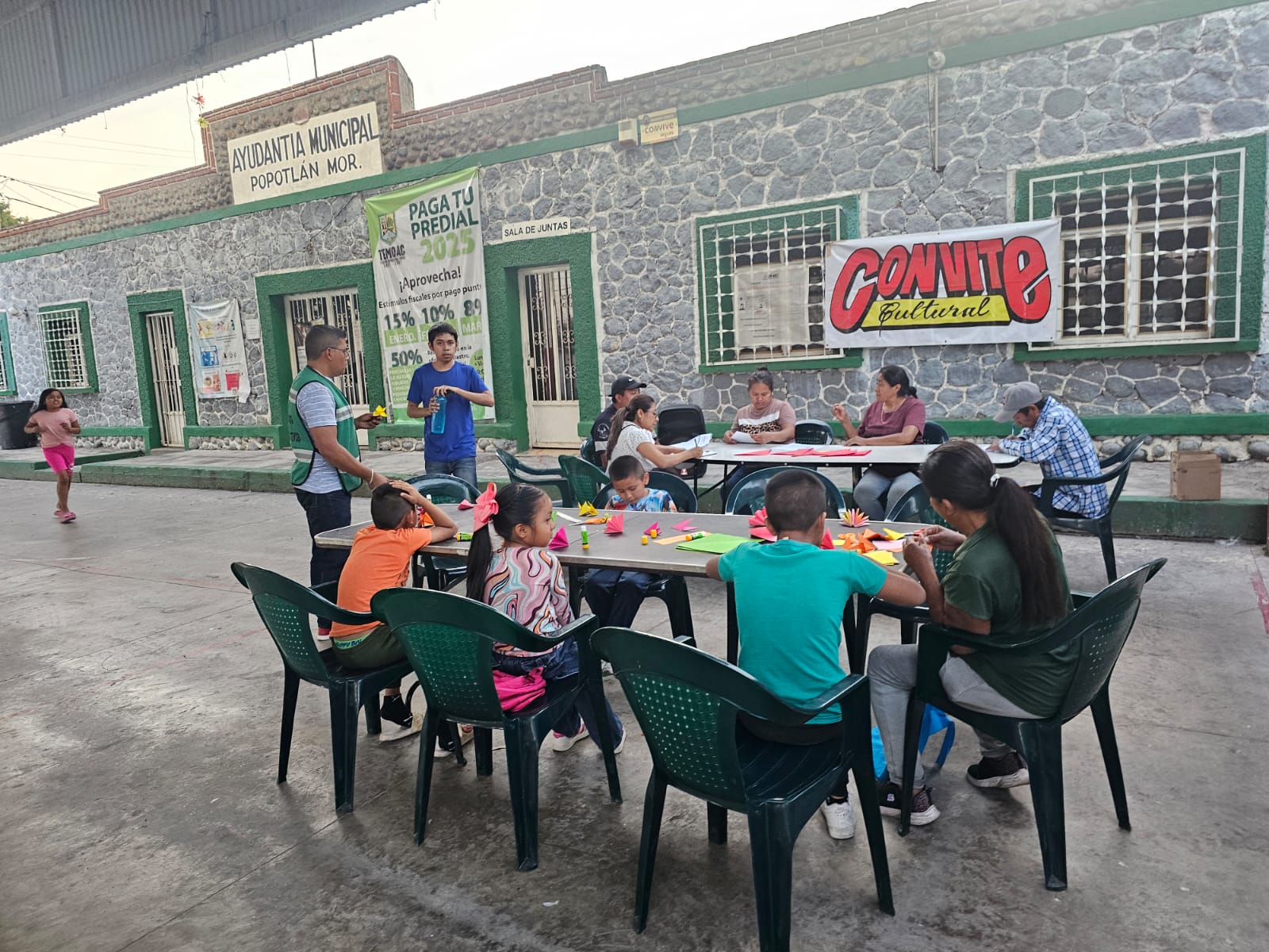 Actividad Cultural Comunitaria: Convite Cultural en el Centro de Popotlán